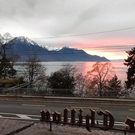 Castle View Aparthotel Veytaux Bagian luar foto